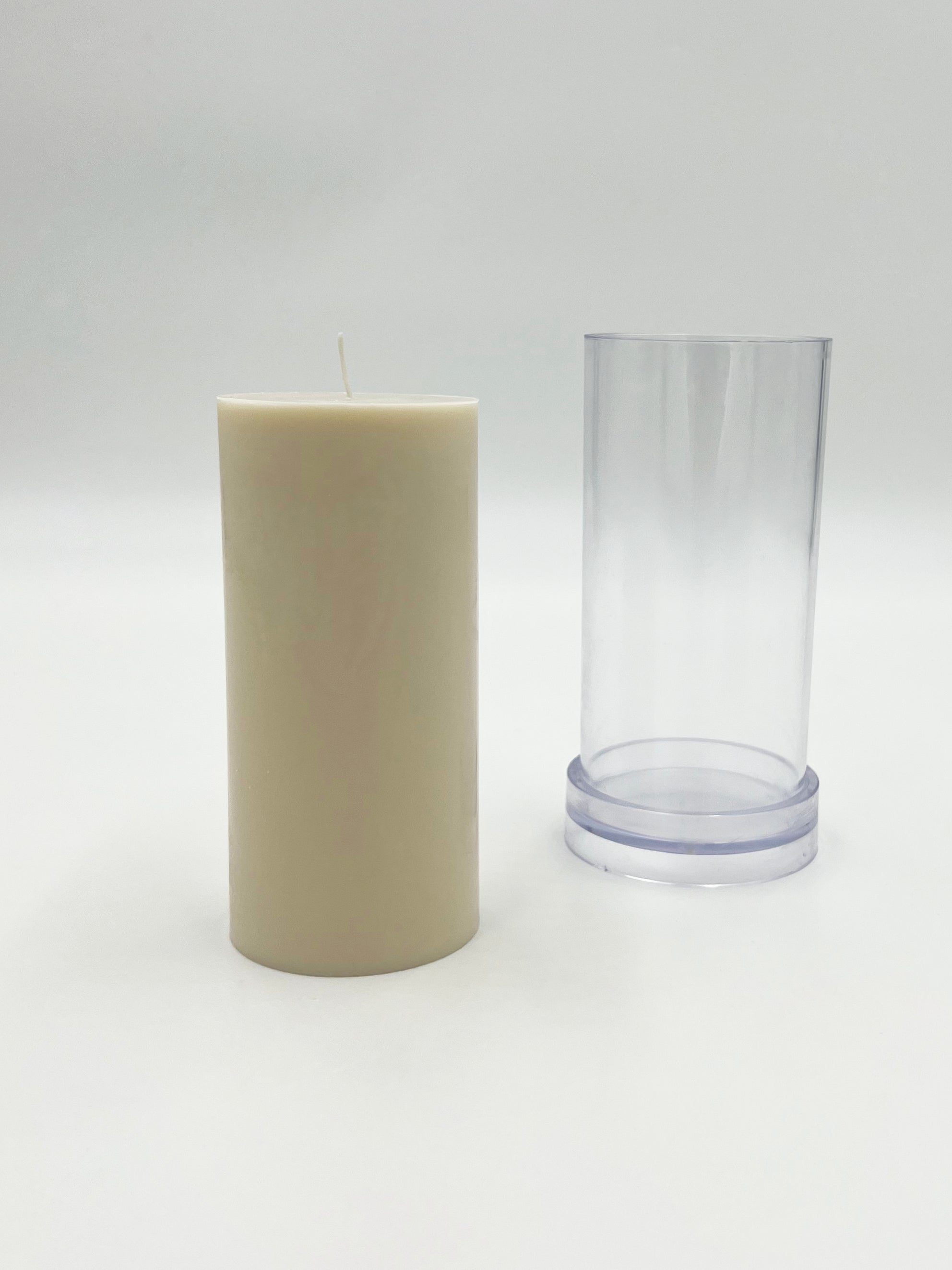 Acrylic Cylinder Mould Large The Candle Mould Store