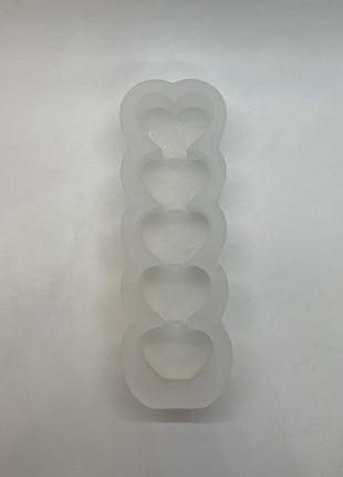 Heart stack candle mould