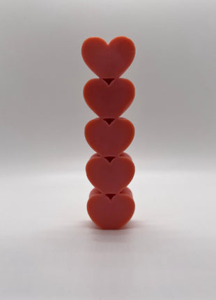 Heart stack candle mould